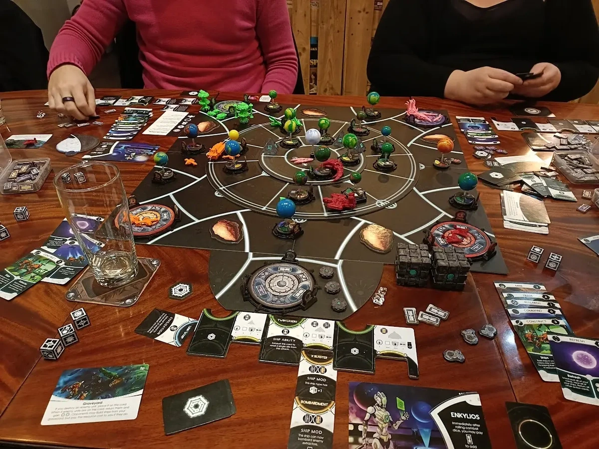 [Last Light] Managed to get all my new 3D-printed ships on the table. Very satisfied with the results!