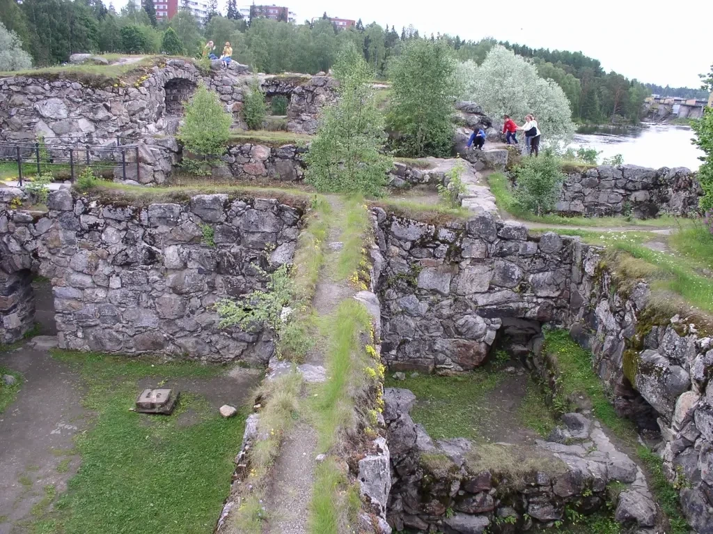Remains of Kajaani Castle, Finland