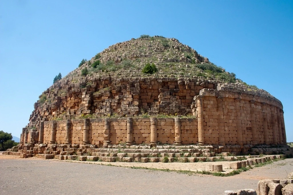 Royal Mausoleum of Mauretania, located in modern-day Algeria (also, the community's profile pic)